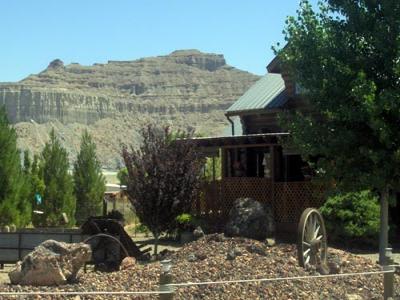 Log Home in Big Water