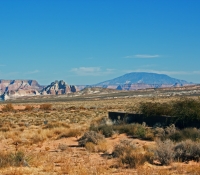 View North East to Navajo Moutain