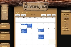 Big Water Town Calendar