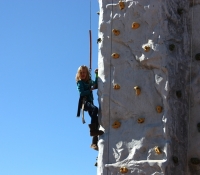 Climbing Wall was a huge hit