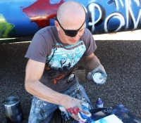 Amazing Spray Paint Artist Lance