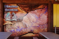 Lake Powell Map in Picnic Area
