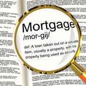 Dictionary showing Mortgage
