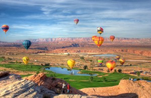 Morning Balloon Launch by Heather Rankin 