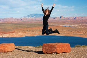 Lake Powell Jump for Joy