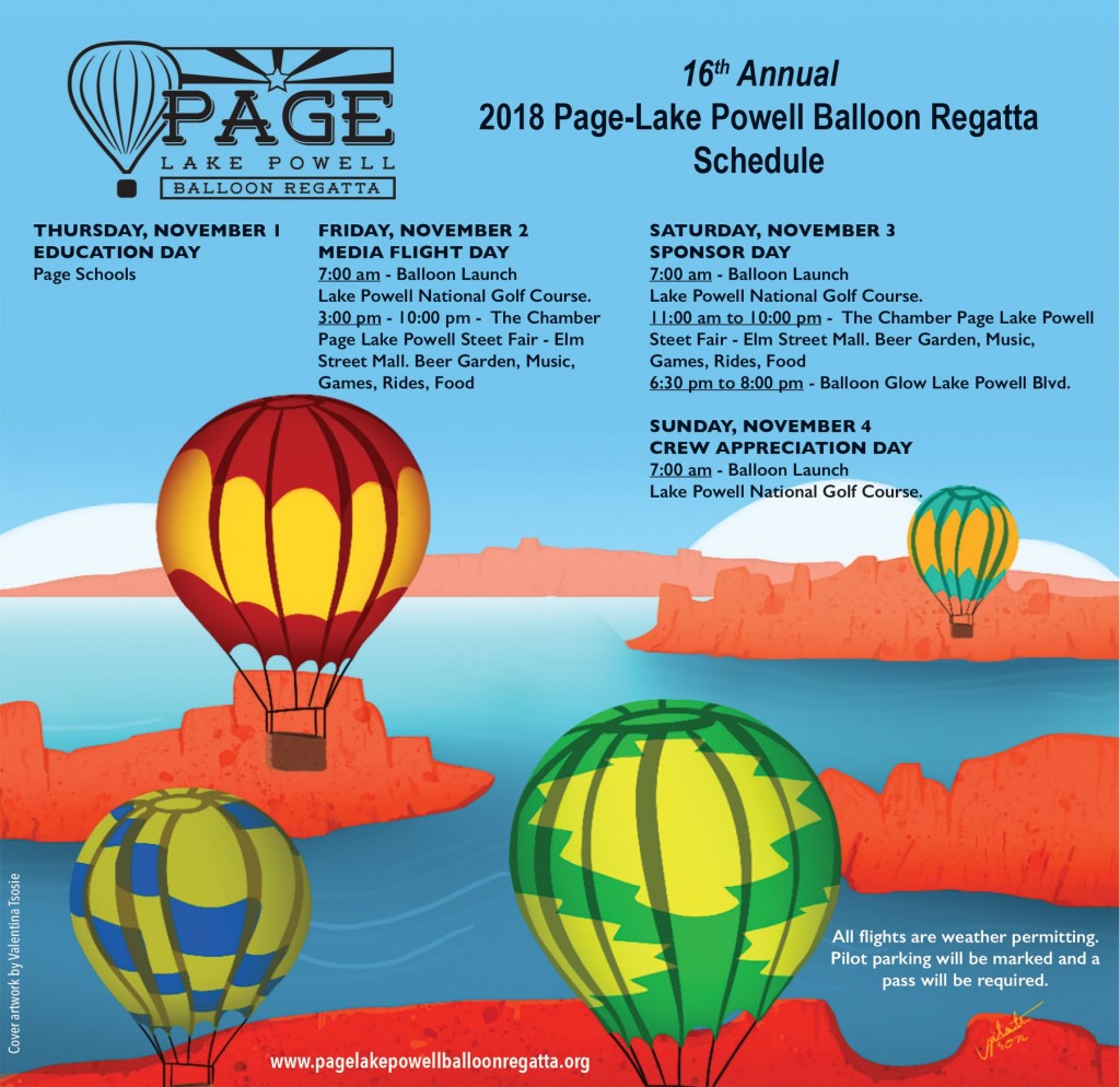 Page Lake Powell Balloon Regatta Flyer